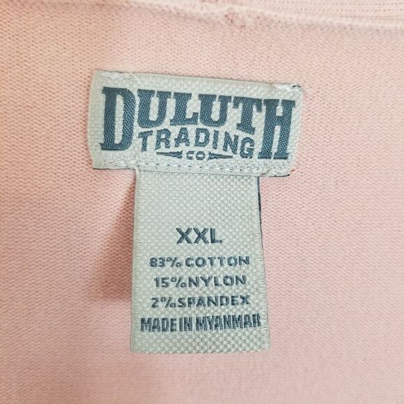 Duluth Trading Women's Shiftless Cardigan Sweater Sz 2XL Colorblock Cotton Blend - Picture 5 of 5